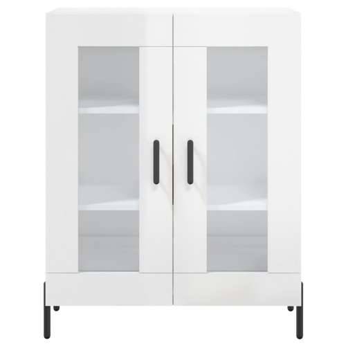 Komoda sjajna bijela 69,5x34x90 cm od konstruiranog drva - Visoko sjajno bijela 1 Cijena
