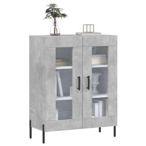 Komoda siva boja betona 69,5x34x90 cm od konstruiranog drva - Beton siva 1 Cijena