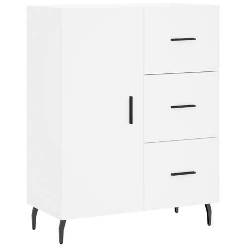 Komoda bijela 69,5x34x90 cm od konstruiranog drva - Bijela 1 Cijena