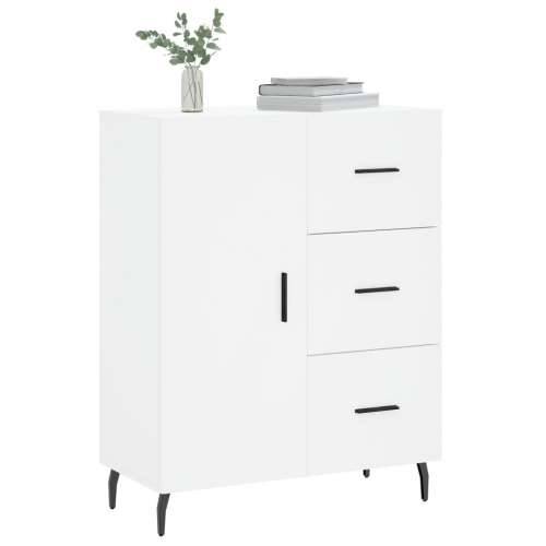 Komoda bijela 69,5x34x90 cm od konstruiranog drva - Bijela 1 Cijena