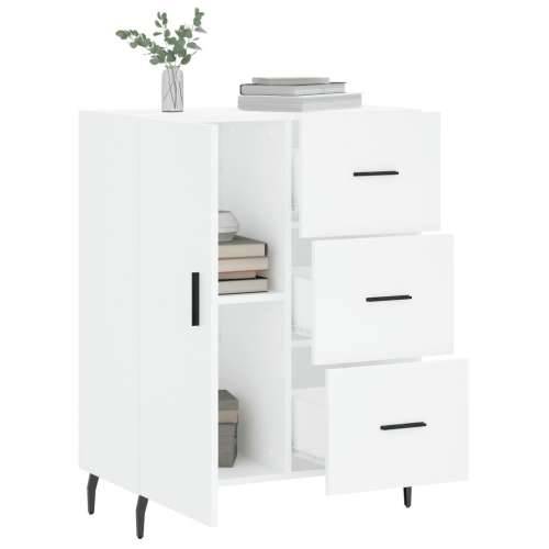 Komoda bijela 69,5x34x90 cm od konstruiranog drva - Bijela 1 Cijena