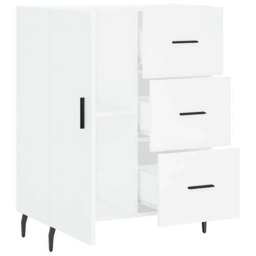Komoda bijela 69,5x34x90 cm od konstruiranog drva - Bijela 1 Cijena