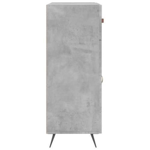 Komoda siva boja betona 69,5x34x90 cm od konstruiranog drva - Beton siva 1 Cijena