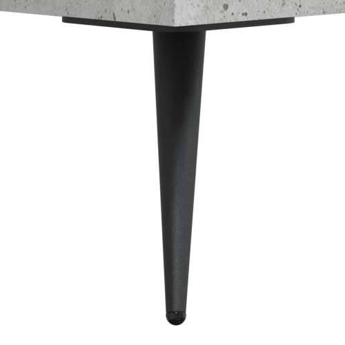 Komoda siva boja betona 69,5x34x90 cm od konstruiranog drva - Beton siva 1 Cijena