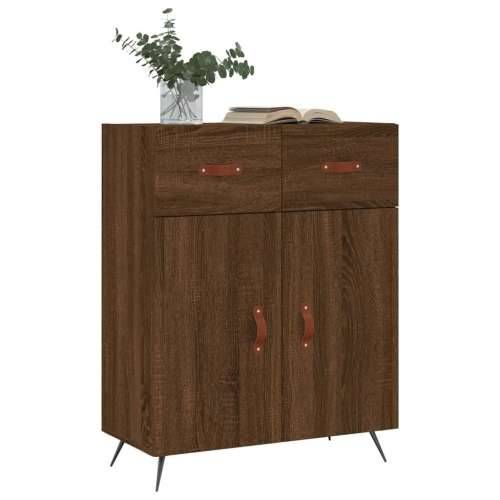 Komoda boja smeđeg hrasta 69,5x34x90 cm od konstruiranog drva - Smeđi hrast 1 Cijena