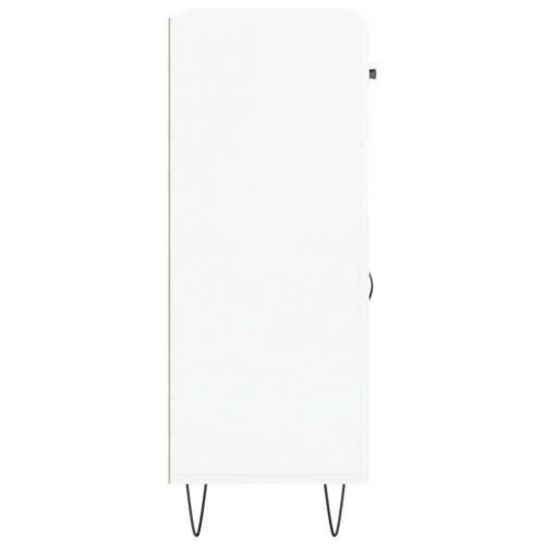 Komoda sjajna bijela 69,5x34x90 cm od konstruiranog drva - Visoko sjajno bijela 1 Cijena