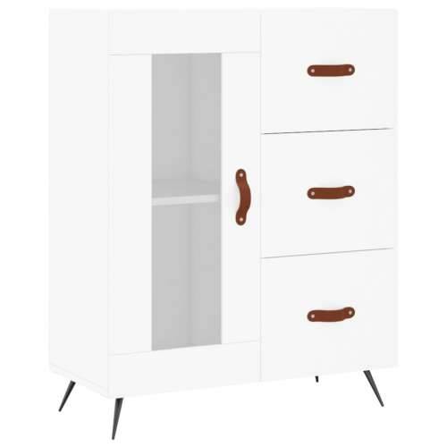 Komoda bijela 69,5x34x90 cm od konstruiranog drva - Bijela 1 Cijena