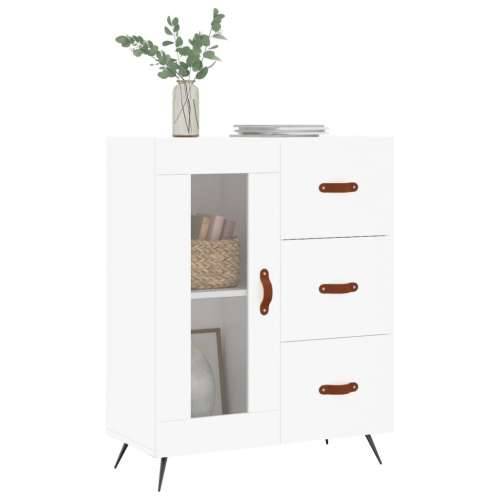 Komoda bijela 69,5x34x90 cm od konstruiranog drva - Bijela 1 Cijena