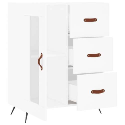 Komoda bijela 69,5x34x90 cm od konstruiranog drva - Bijela 1 Cijena