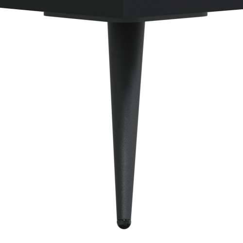 Komoda crna 69,5 x 34 x 90 cm od konstruiranog drva - Crna 1 Cijena