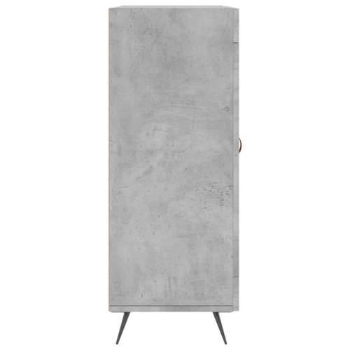 Komoda siva boja betona 69,5x34x90 cm od konstruiranog drva - Beton siva 1 Cijena