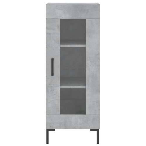 Komoda siva boja betona 34,5x34x90 cm od konstruiranog drva - Beton siva 1 Cijena