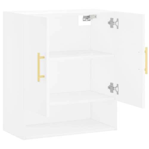 Zidni ormarić bijeli 60 x 31 x 70 cm od konstruiranog drva - Bijela 1 Cijena