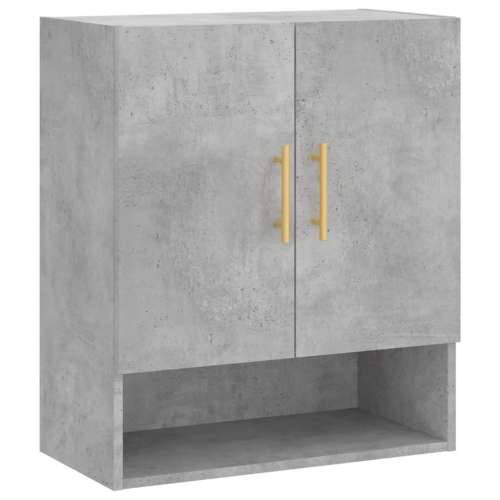 Zidni ormarić boja betona 60 x 31 x 70 cm od konstruiranog drva - Beton siva 1 Cijena