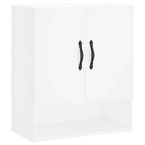 Zidni ormarić bijeli 60 x 31 x 70 cm od konstruiranog drva - Bijela 1 Cijena