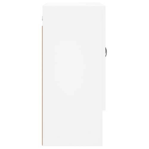 Zidni ormarić bijeli 60 x 31 x 70 cm od konstruiranog drva - Bijela 1 Cijena
