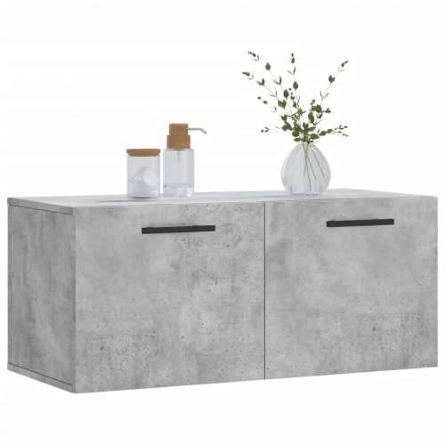 Zidni ormarić boja betona 80x36,5x35 cm od konstruiranog drva - Beton siva 80 x 36.5 x 35 cm 1 Cijena