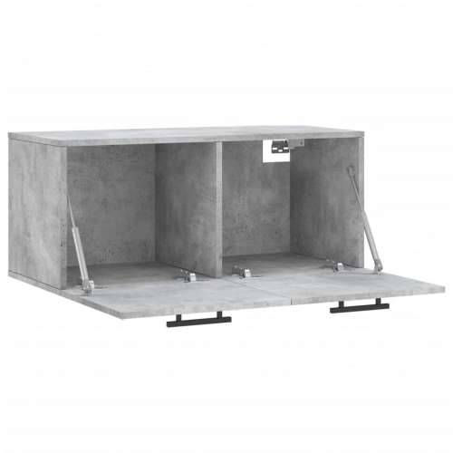 Zidni ormarić boja betona 80x36,5x35 cm od konstruiranog drva - Beton siva 80 x 36.5 x 35 cm 1 Cijena