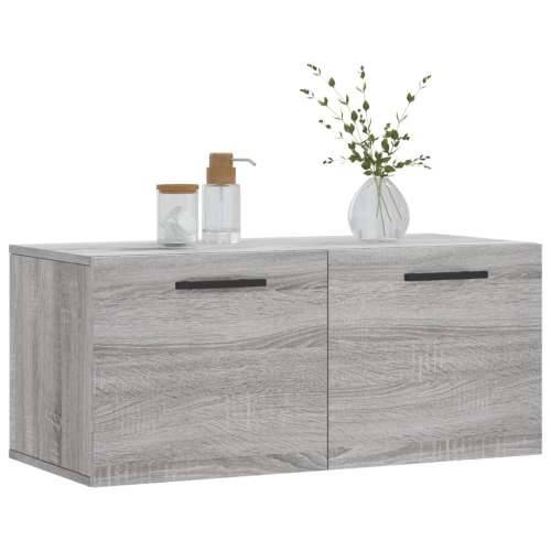 Zidni ormarić boja hrasta sonome 80x36,5x35cm konstruirano drvo - Sivi hrast sonoma 80 x 36.5 x 35 cm 1 Cijena