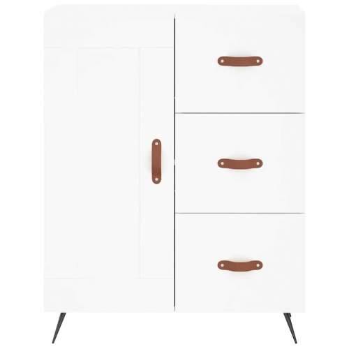 Komoda bijela 69,5x34x90 cm od konstruiranog drva - Bijela 1 Cijena