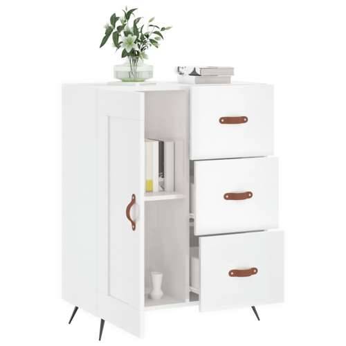 Komoda sjajna bijela 69,5x34x90 cm od konstruiranog drva - Visoko sjajno bijela 1 Cijena