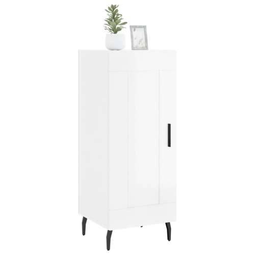Komoda sjajna bijela 34,5 x 34 x 90 cm od konstruiranog drva - Visoko sjajno bijela 1 Cijena