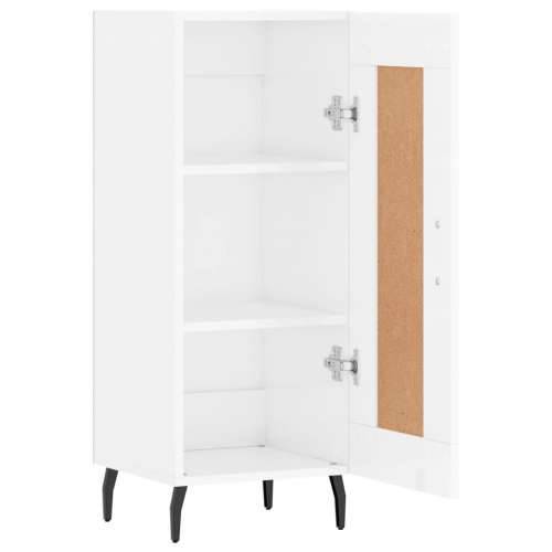 Komoda sjajna bijela 34,5 x 34 x 90 cm od konstruiranog drva - Visoko sjajno bijela 1 Cijena