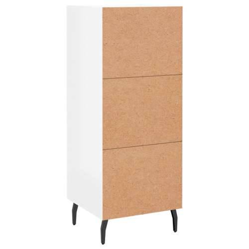 Komoda sjajna bijela 34,5 x 34 x 90 cm od konstruiranog drva - Visoko sjajno bijela 1 Cijena