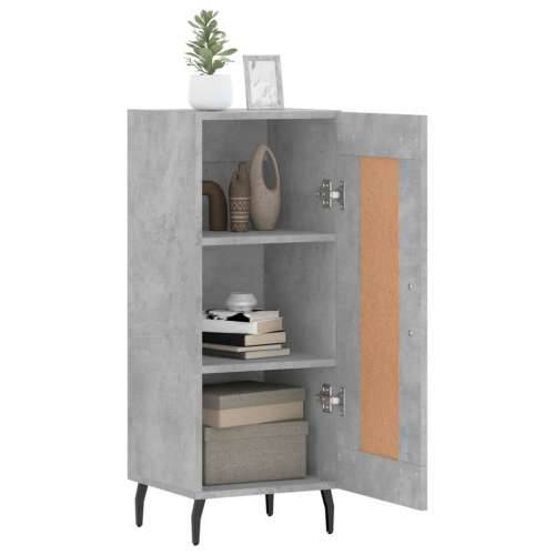 Komoda siva boja betona 34,5x34x90 cm od konstruiranog drva - Beton siva 1 Cijena