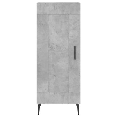 Komoda siva boja betona 34,5x34x90 cm od konstruiranog drva - Beton siva 1 Cijena