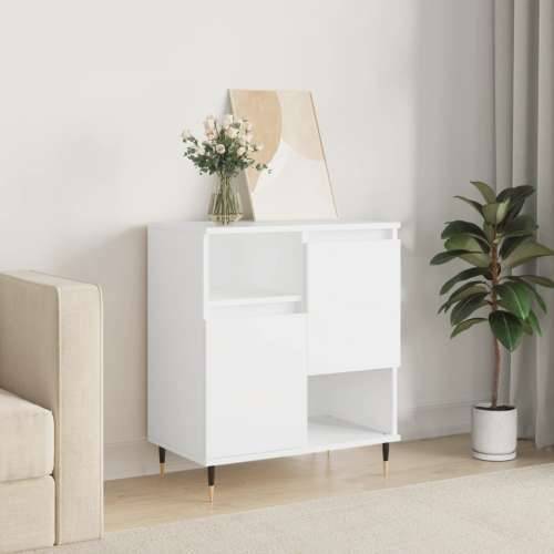 Komoda bijela 60 x 35 x 70 cm od konstruiranog drva - Bijela 1 Cijena
