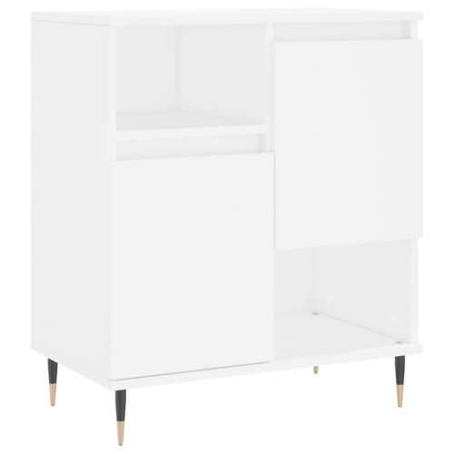 Komoda bijela 60 x 35 x 70 cm od konstruiranog drva - Bijela 1 Cijena