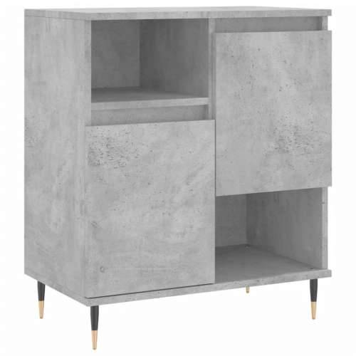 Komoda siva boja betona 60x35x70 cm od konstruiranog drva - Beton siva 1 Cijena