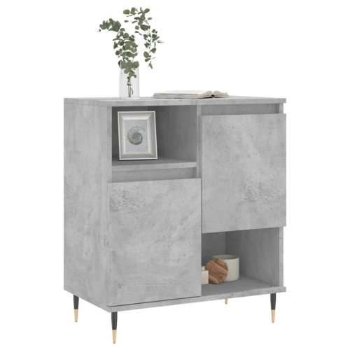 Komoda siva boja betona 60x35x70 cm od konstruiranog drva - Beton siva 1 Cijena