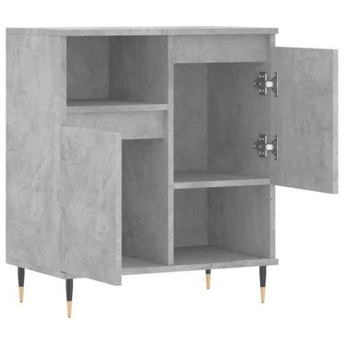 Komoda siva boja betona 60x35x70 cm od konstruiranog drva - Beton siva 1 Cijena