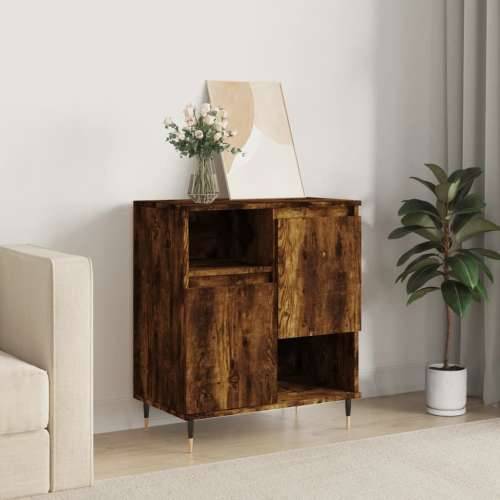 Komoda boja dimljenog hrasta 60 x 35 x 70 cm konstruirano drvo - Dimljeni hrast 1 Cijena
