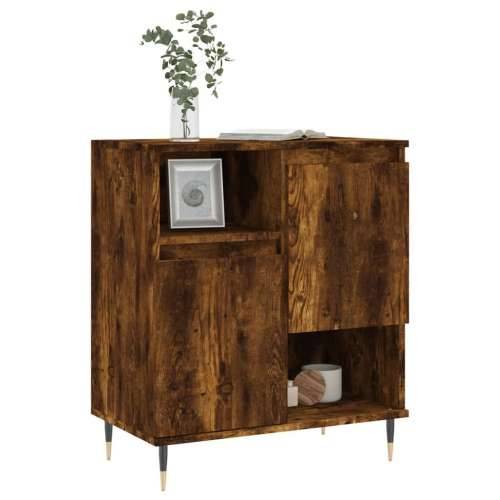Komoda boja dimljenog hrasta 60 x 35 x 70 cm konstruirano drvo - Dimljeni hrast 1 Cijena