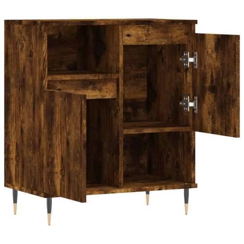 Komoda boja dimljenog hrasta 60 x 35 x 70 cm konstruirano drvo - Dimljeni hrast 1 Cijena
