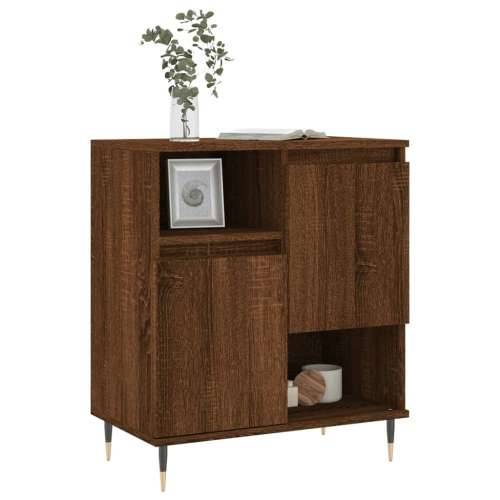 Komoda boja smeđeg hrasta 60 x 35 x 70 cm konstruirano drvo - Smeđi hrast 1 Cijena