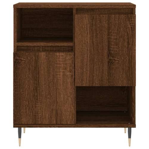 Komoda boja smeđeg hrasta 60 x 35 x 70 cm konstruirano drvo - Smeđi hrast 1 Cijena