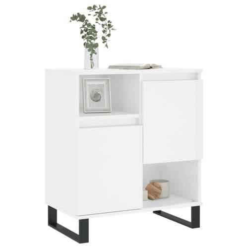 Komoda sjajna bijela 60 x 35 x 70 cm od konstruiranog drva - Visoko sjajno bijela 1 Cijena