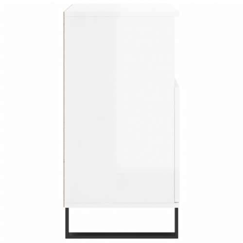 Komoda sjajna bijela 60 x 35 x 70 cm od konstruiranog drva - Visoko sjajno bijela 1 Cijena