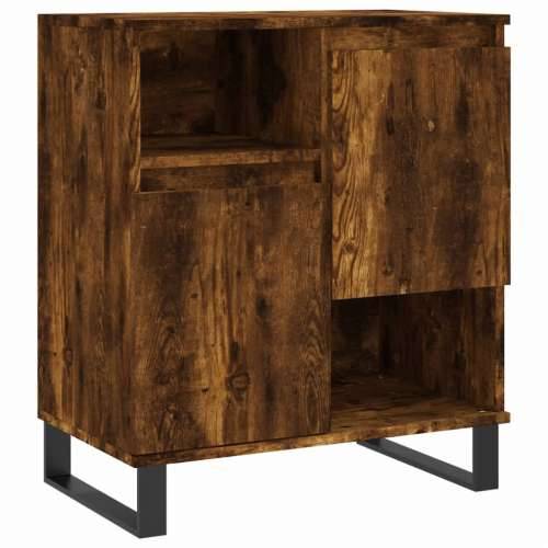 Komoda boja dimljenog hrasta 60 x 35 x 70 cm konstruirano drvo - Dimljeni hrast 1 Cijena