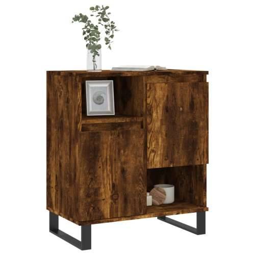 Komoda boja dimljenog hrasta 60 x 35 x 70 cm konstruirano drvo - Dimljeni hrast 1 Cijena
