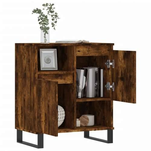 Komoda boja dimljenog hrasta 60 x 35 x 70 cm konstruirano drvo - Dimljeni hrast 1 Cijena
