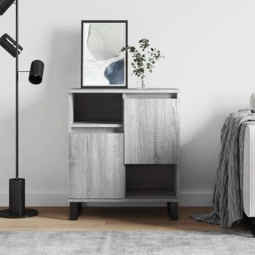 Komoda sivog hrasta sonome 60x35x70 cm od konstruiranog drva - Sivi hrast sonoma 1 Cijena