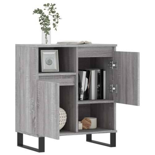 Komoda sivog hrasta sonome 60x35x70 cm od konstruiranog drva - Sivi hrast sonoma 1 Cijena