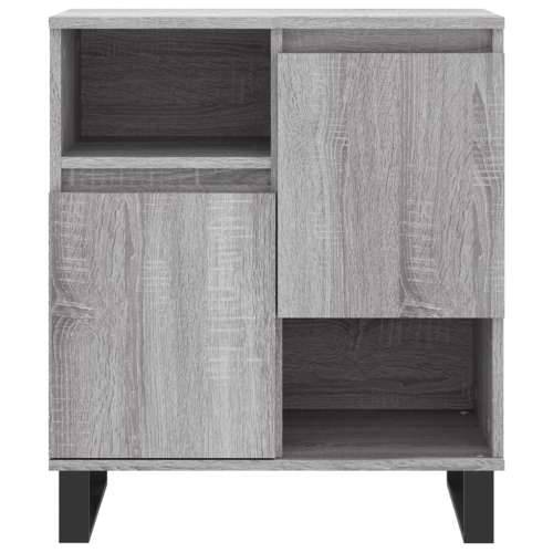 Komoda sivog hrasta sonome 60x35x70 cm od konstruiranog drva - Sivi hrast sonoma 1 Cijena