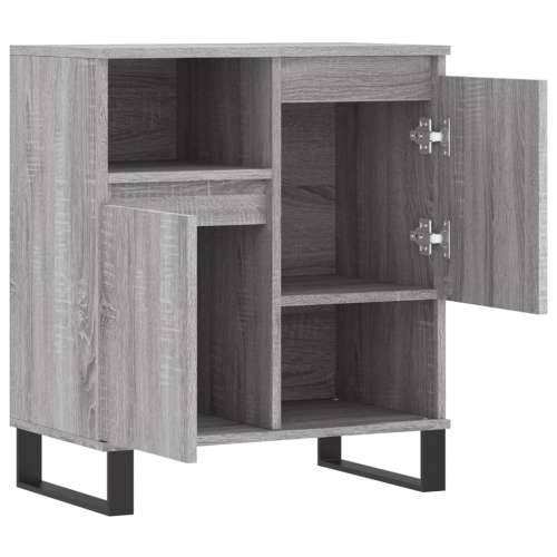 Komoda sivog hrasta sonome 60x35x70 cm od konstruiranog drva - Sivi hrast sonoma 1 Cijena