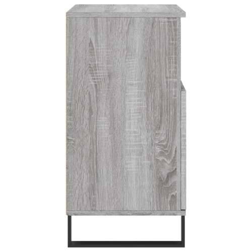 Komoda sivog hrasta sonome 60x35x70 cm od konstruiranog drva - Sivi hrast sonoma 1 Cijena